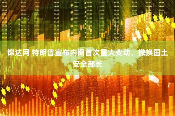 锦达网 特朗普宣布内阁首次重大变动，撤换国土安全部长