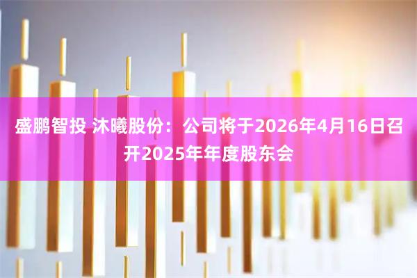 盛鹏智投 沐曦股份：公司将于2026年4月16日召开2025年年度股东会