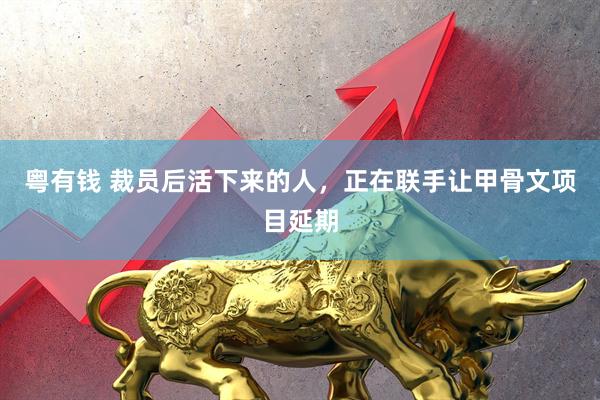 粤有钱 裁员后活下来的人，正在联手让甲骨文项目延期