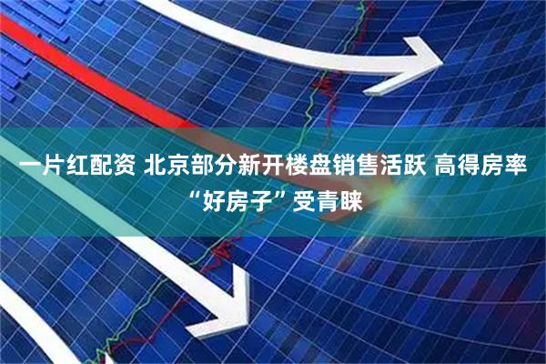 一片红配资 北京部分新开楼盘销售活跃 高得房率“好房子”受青睐