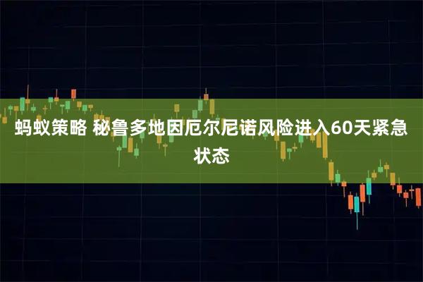 蚂蚁策略 秘鲁多地因厄尔尼诺风险进入60天紧急状态